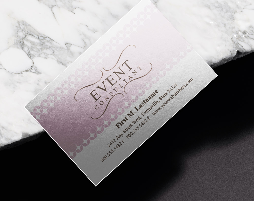 Black business cards - Design Template