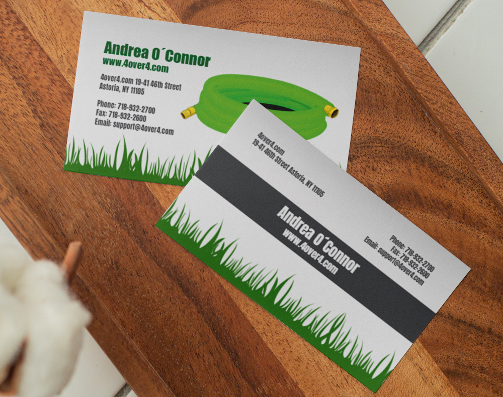 Black business cards - Design Template