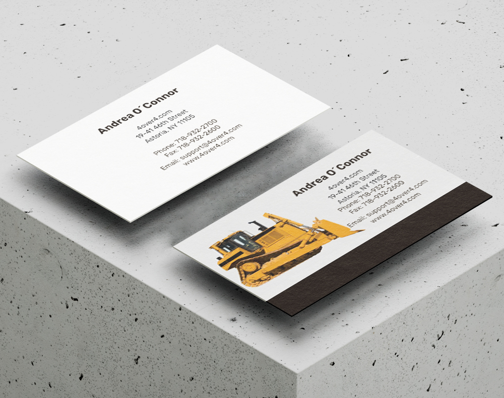 Black business cards - Design Template