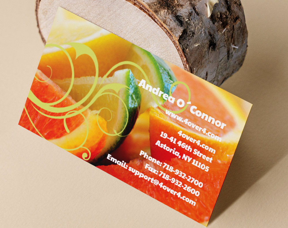 Black business cards - Design Template