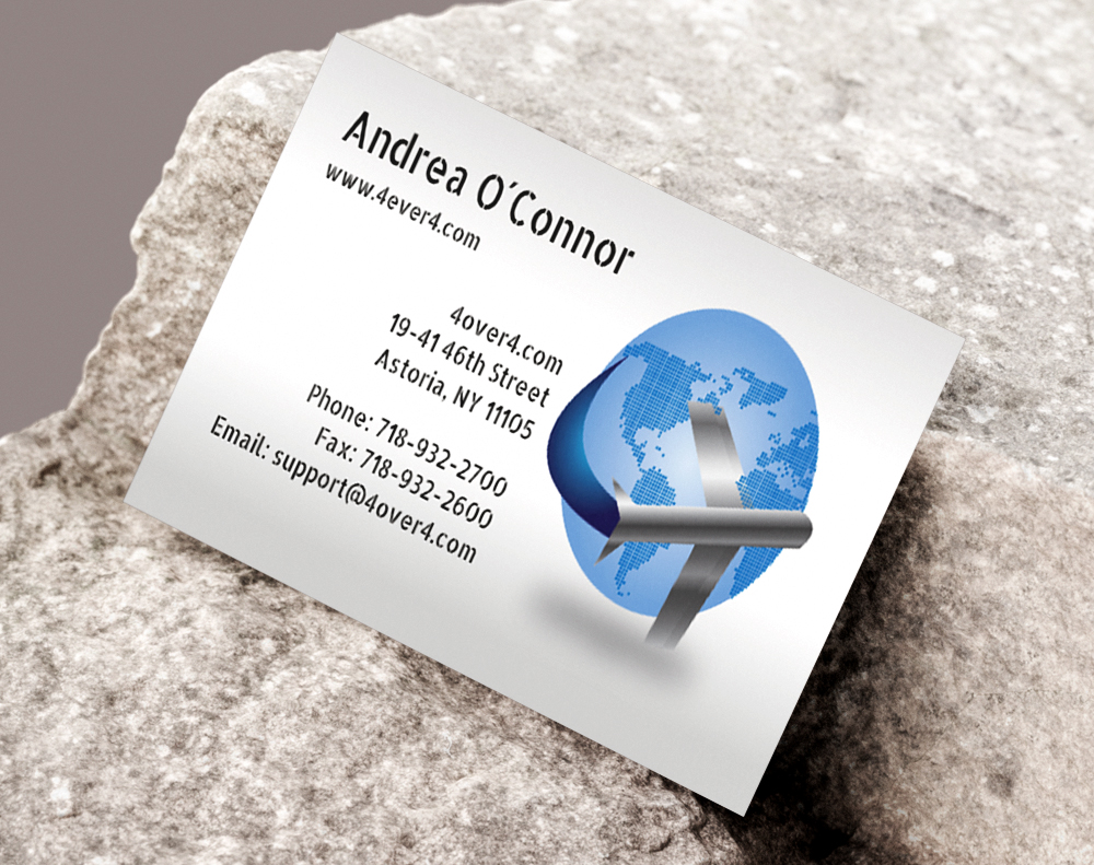 Black business cards - Design Template