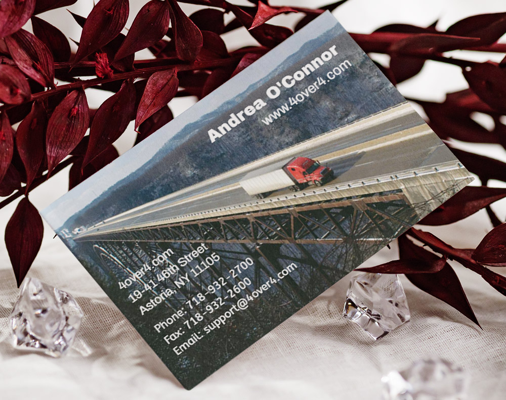 Cotton business cards - Design Template