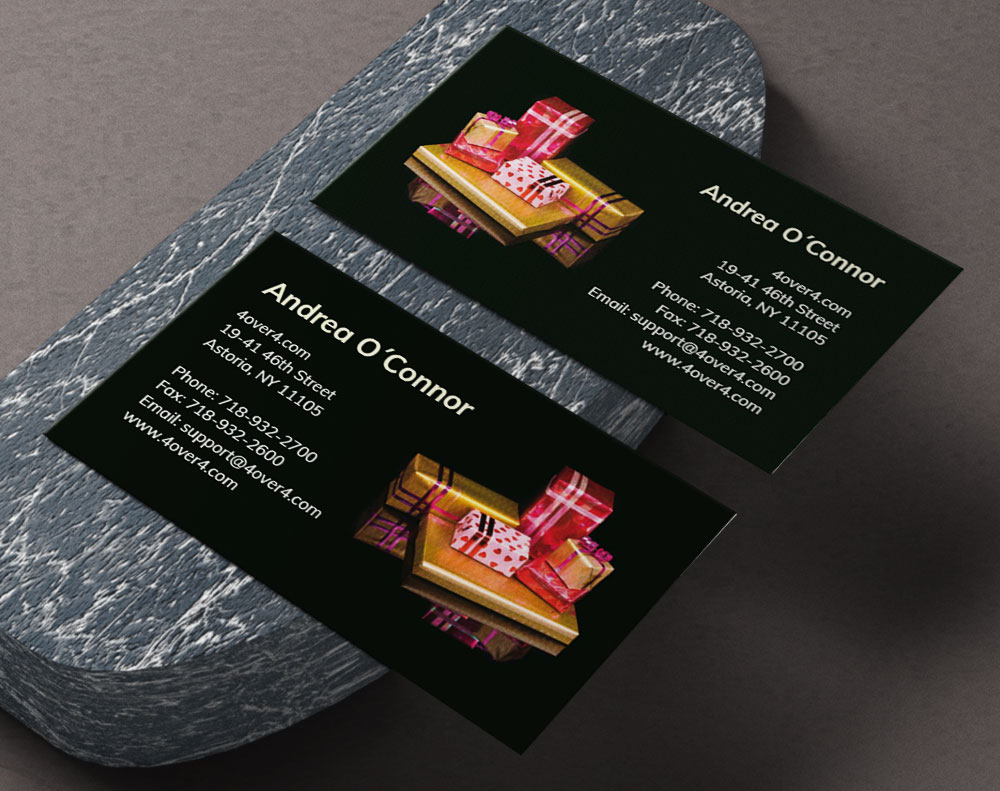 Cotton business cards - Design Template