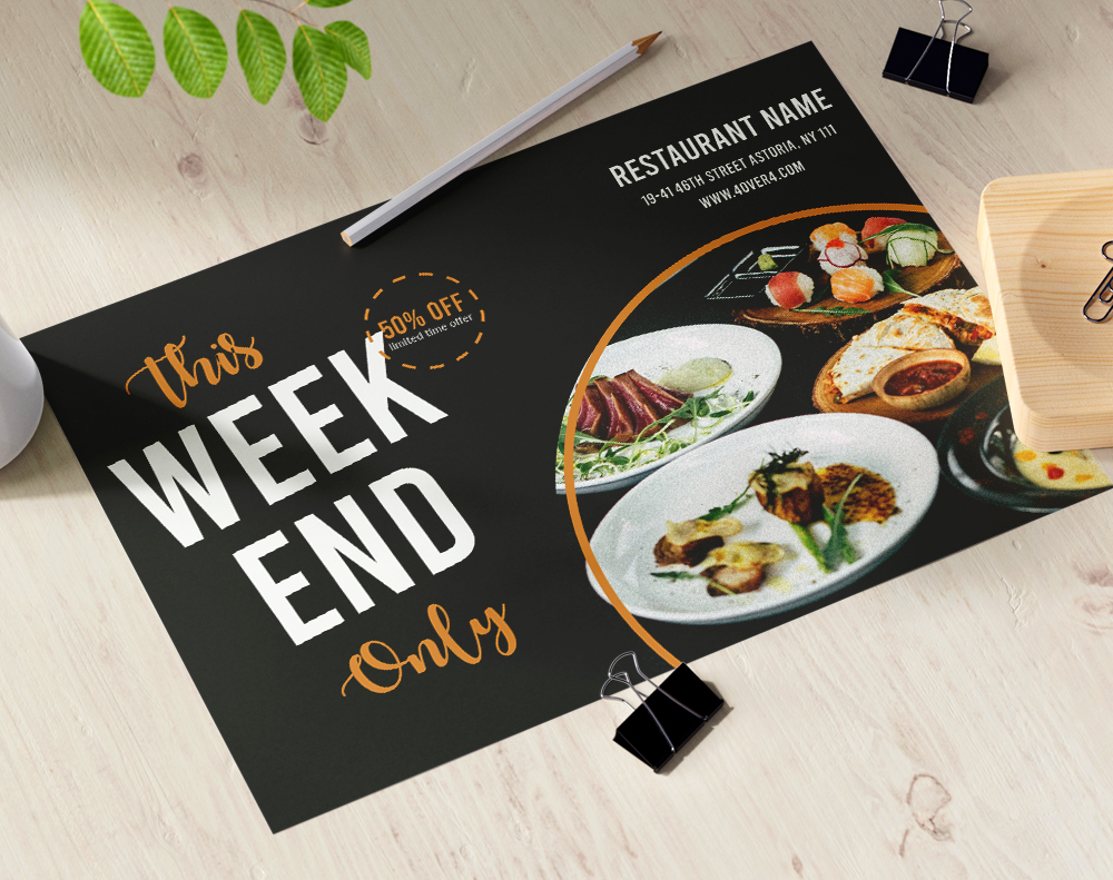 Restaurant Offer Flyer