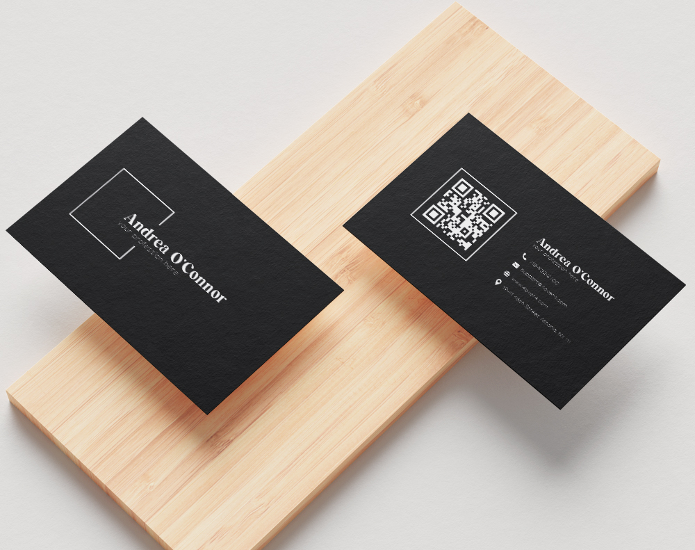 Corporate business card