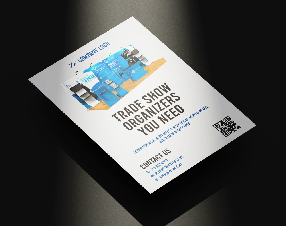 Trade Show Organizers Poster - Design Template