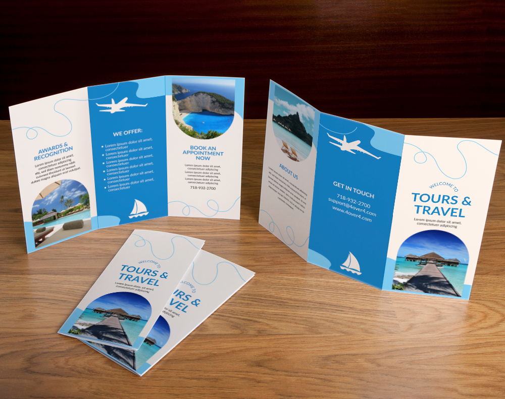 Travel Agency Brochure - Design Template