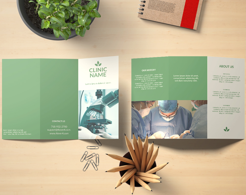 Clinic Brochure - Design Template