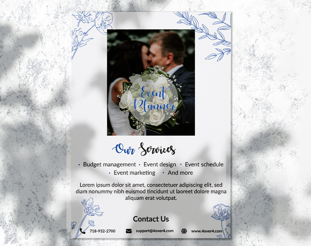 Event Organizer Poster - Design Template