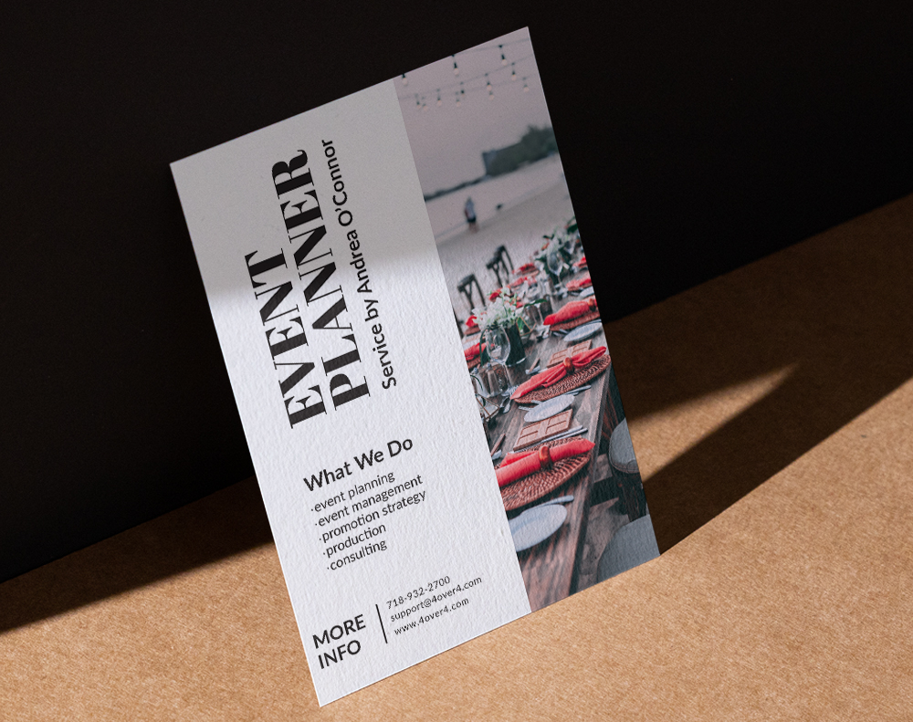 Event Planner Poster - Design Template