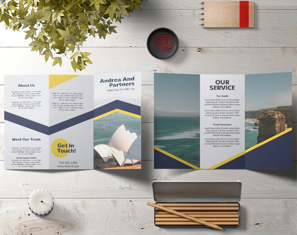 Travel & Tourism Brochure - Design Template