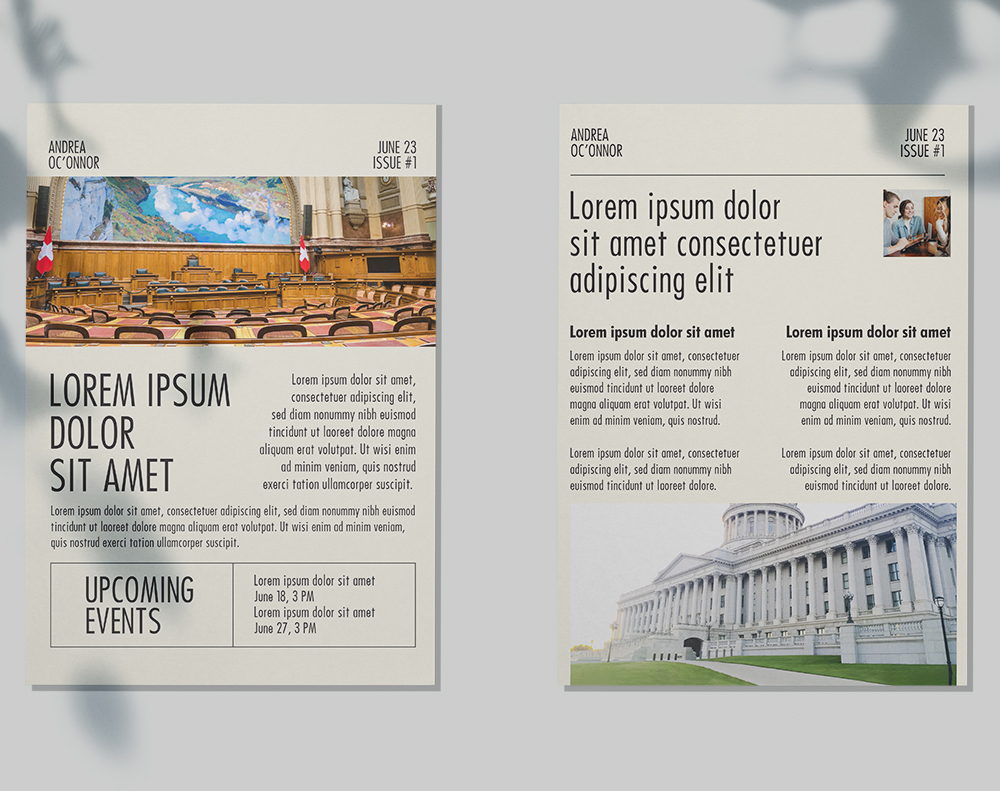 Newsletter - Design Template