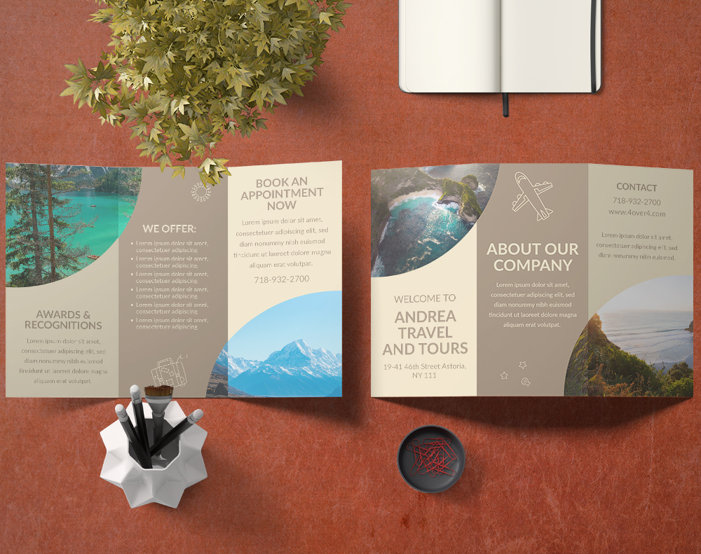 Travel Brochure - Design Template