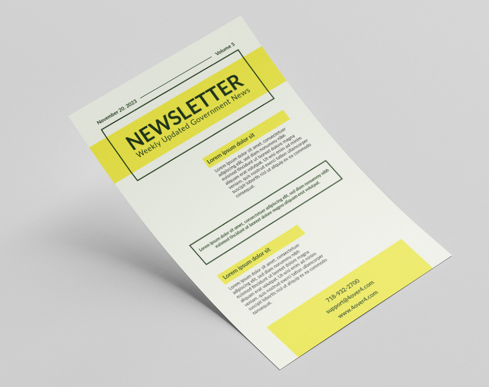 Modern Newsletter - Design Template