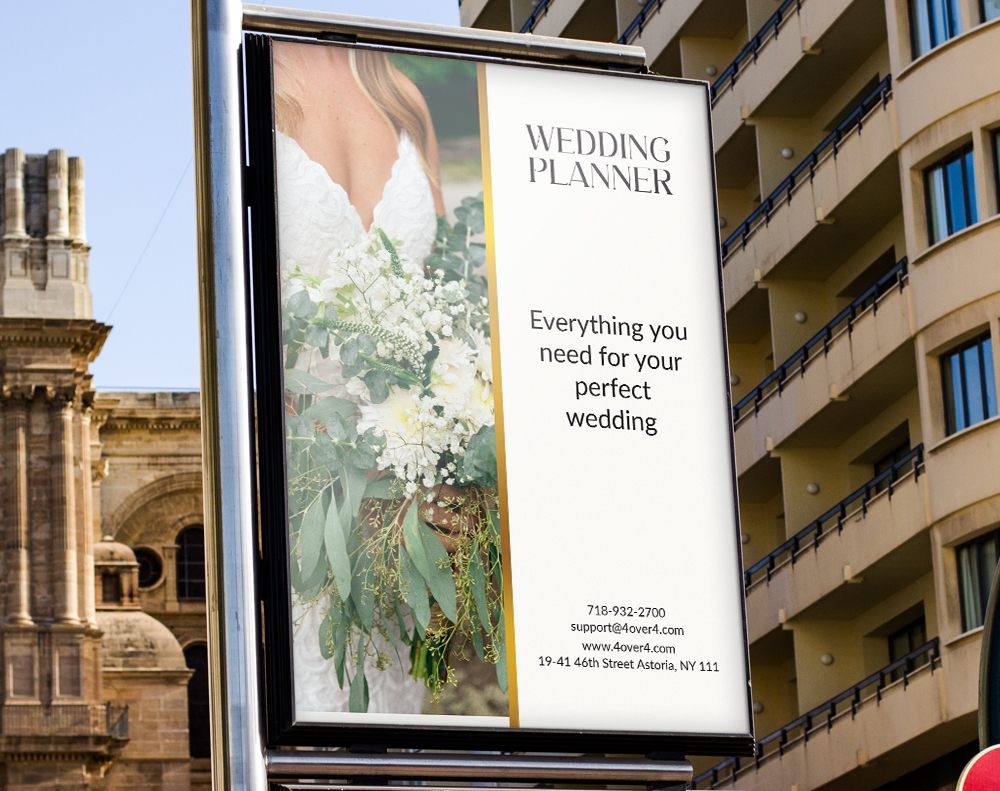 Wedding Planner Poster - Design Template