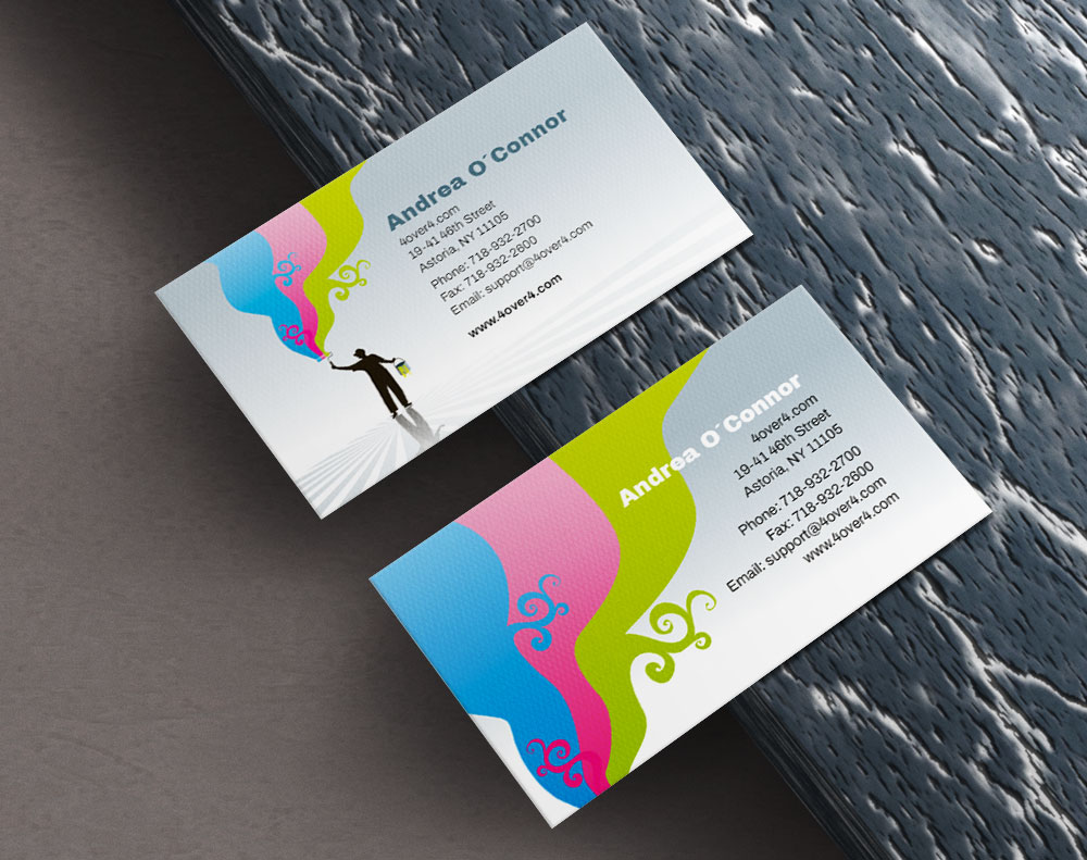 Cotton business cards - Design Template