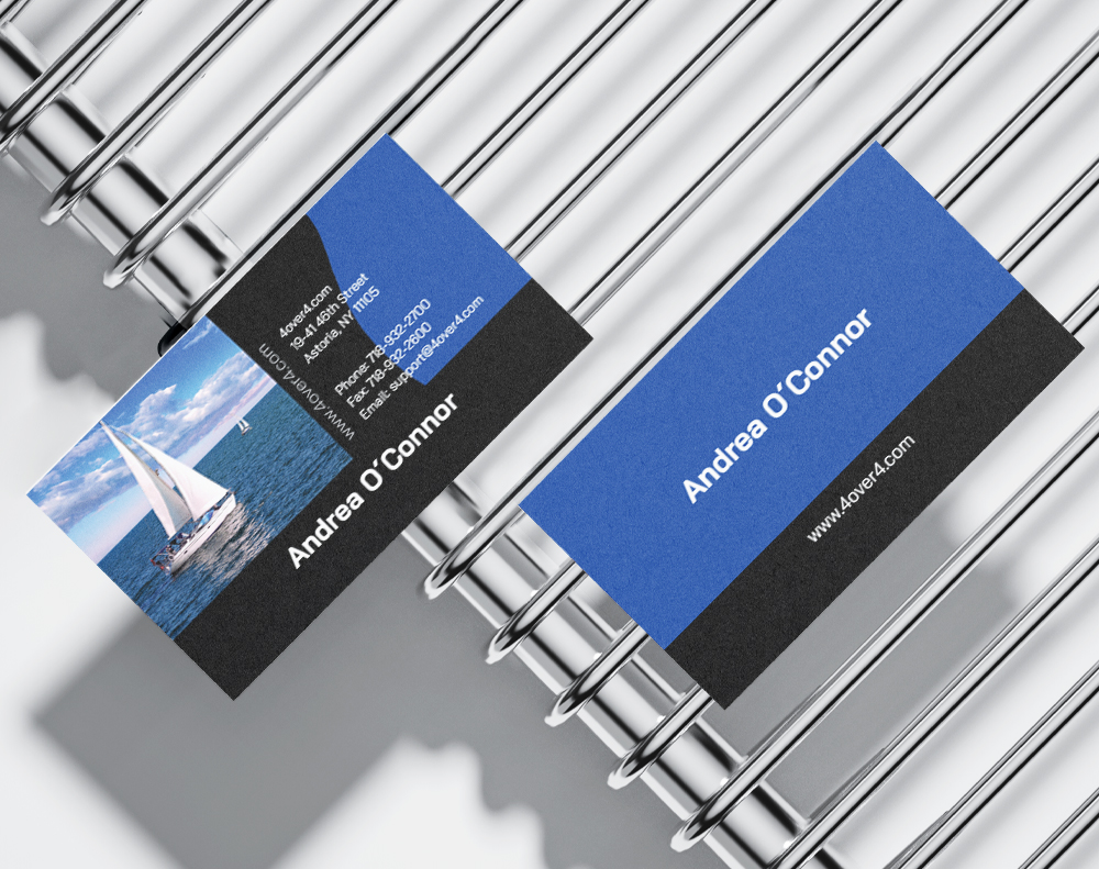 Cotton business cards - Design Template