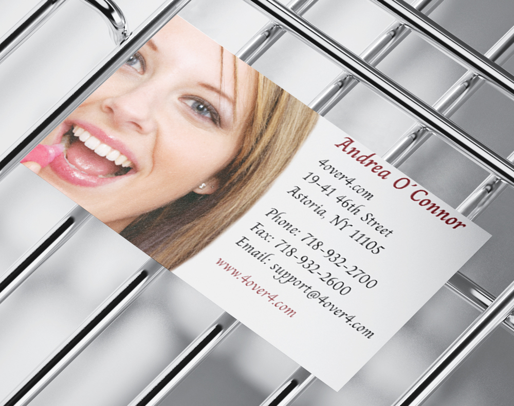 Diamond glitter business cards - Design Template