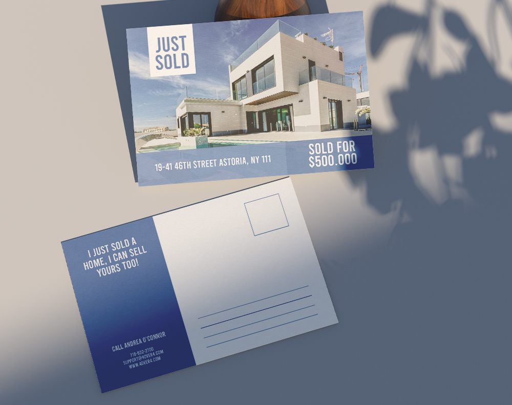 Real Estate Postcard