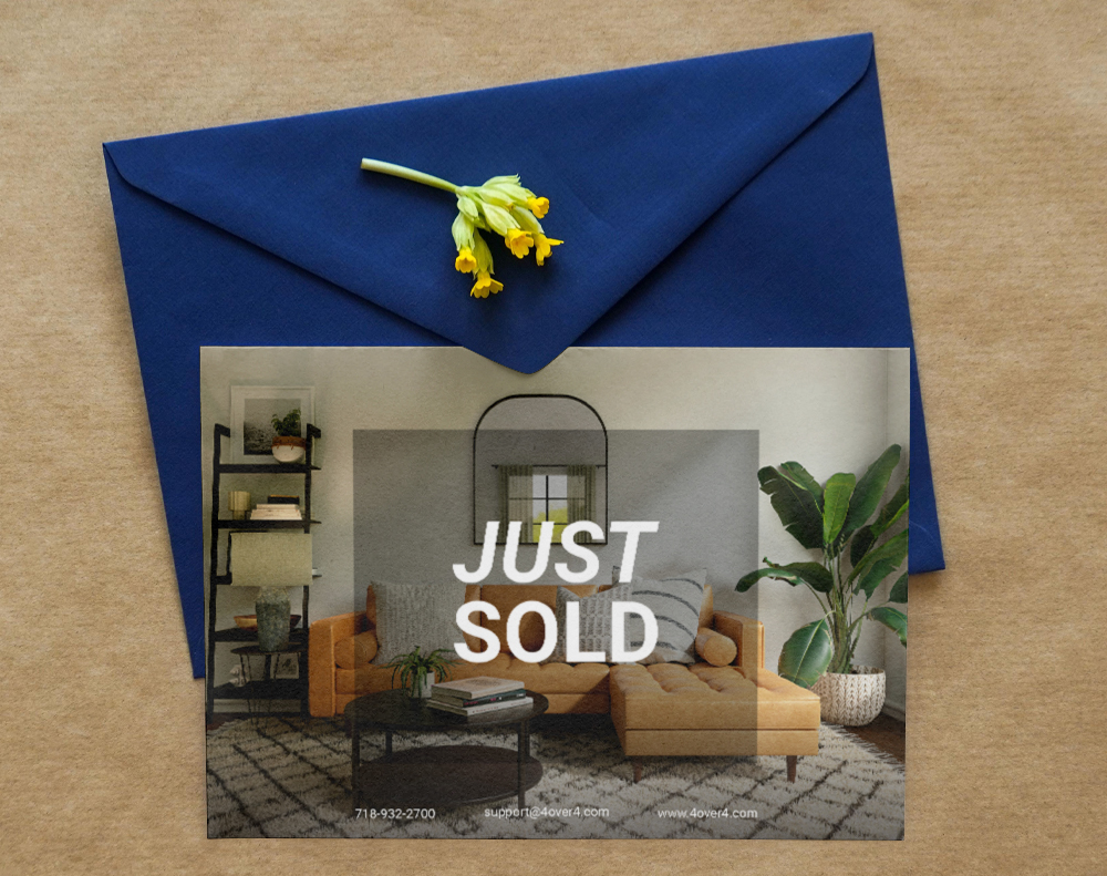 Just Sold Postcard