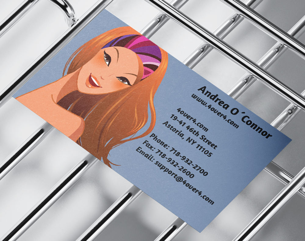 Diamond glitter business cards - Design Template