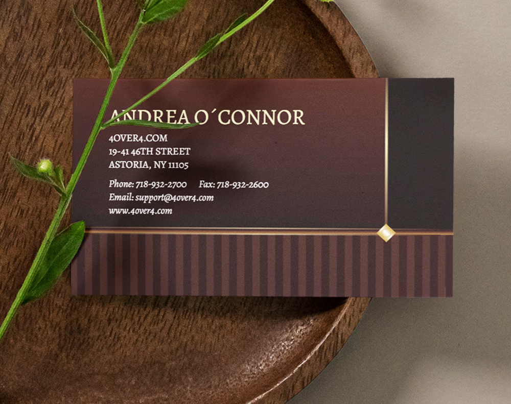 Diamond glitter business cards - Design Template