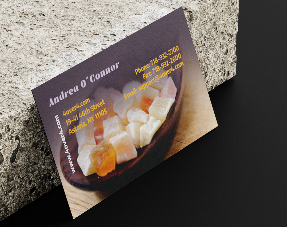 Diamond glitter business cards - Design Template