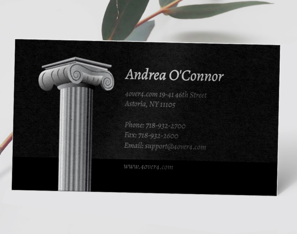 Diamond glitter business cards - Design Template