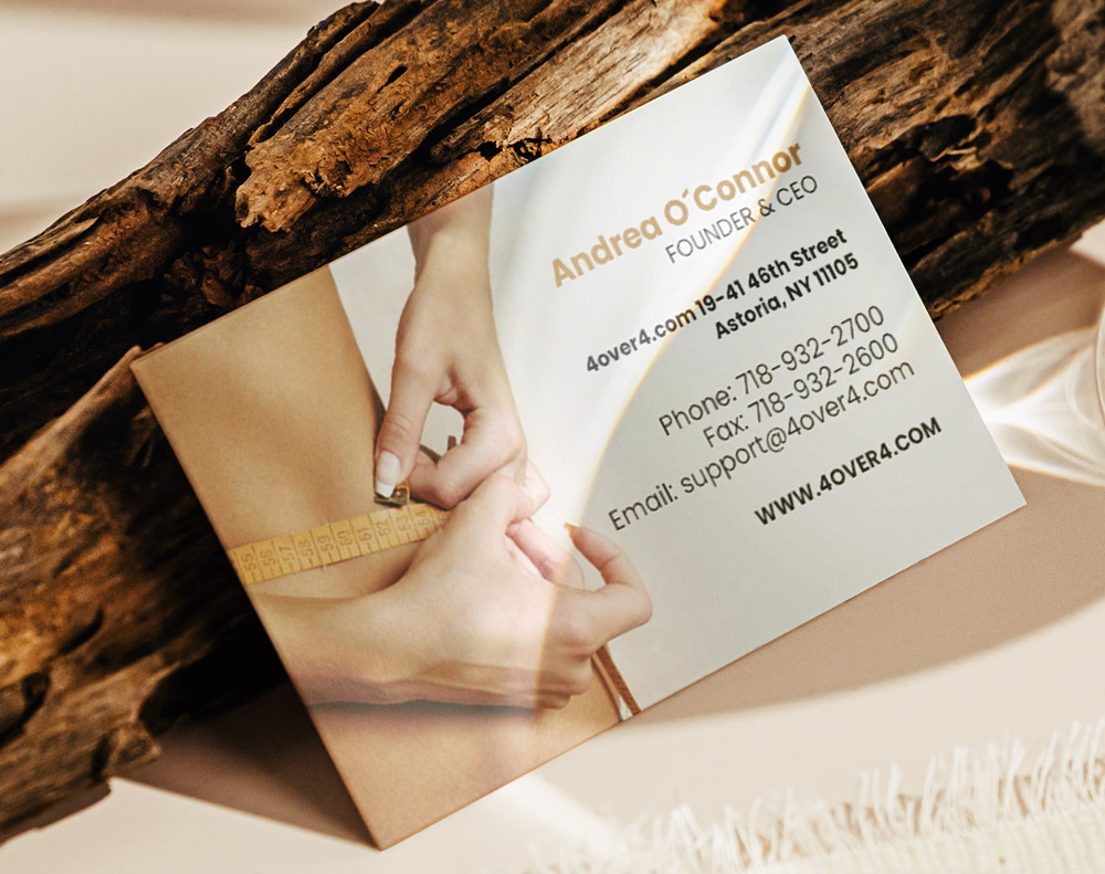 Diamond glitter business cards - Design Template
