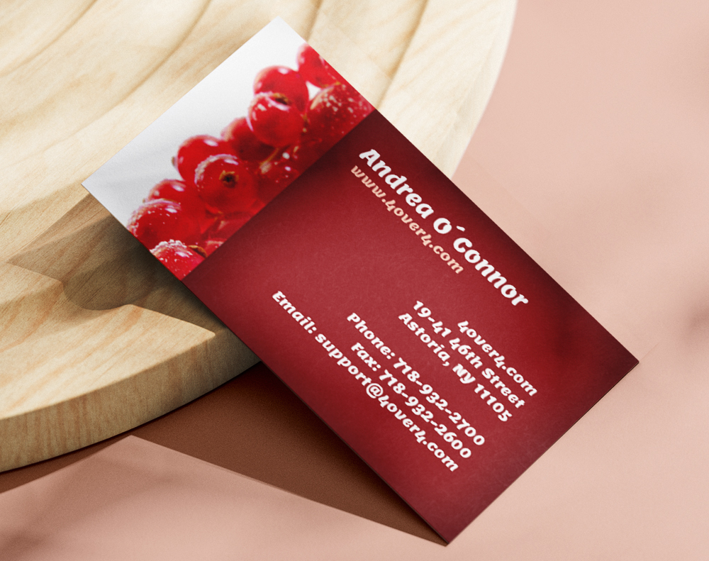 Edge gilded business cards - Design Template