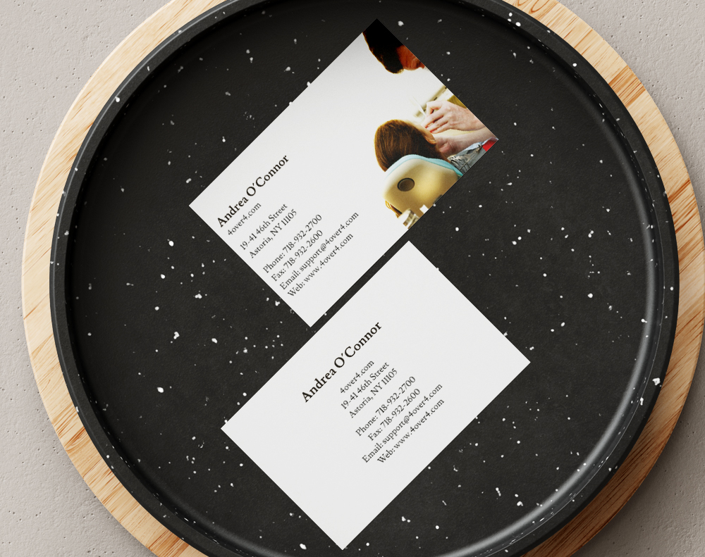 Diamond glitter business cards - Design Template