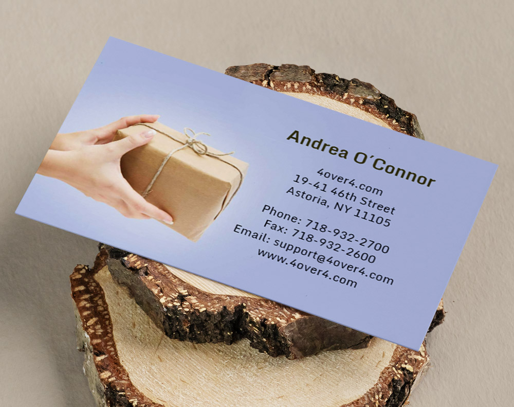 Edge gilded business cards - Design Template