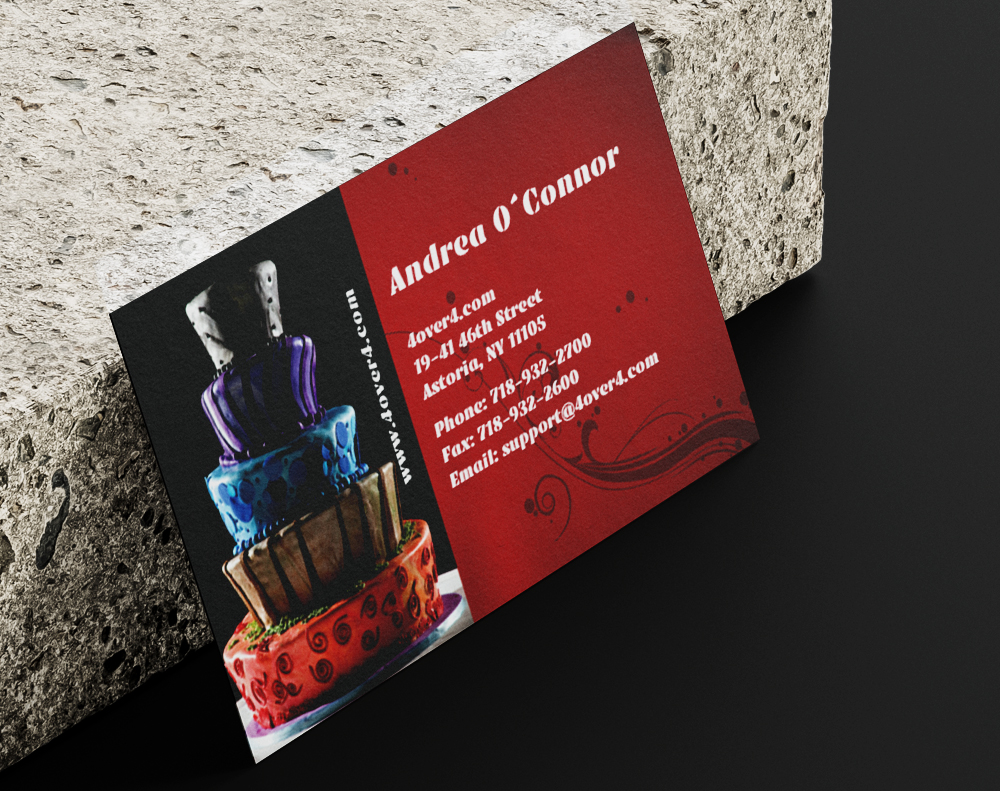 Edge gilded business cards - Design Template