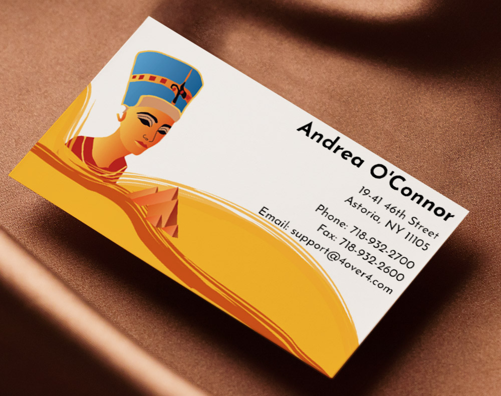 Edge gilded business cards - Design Template