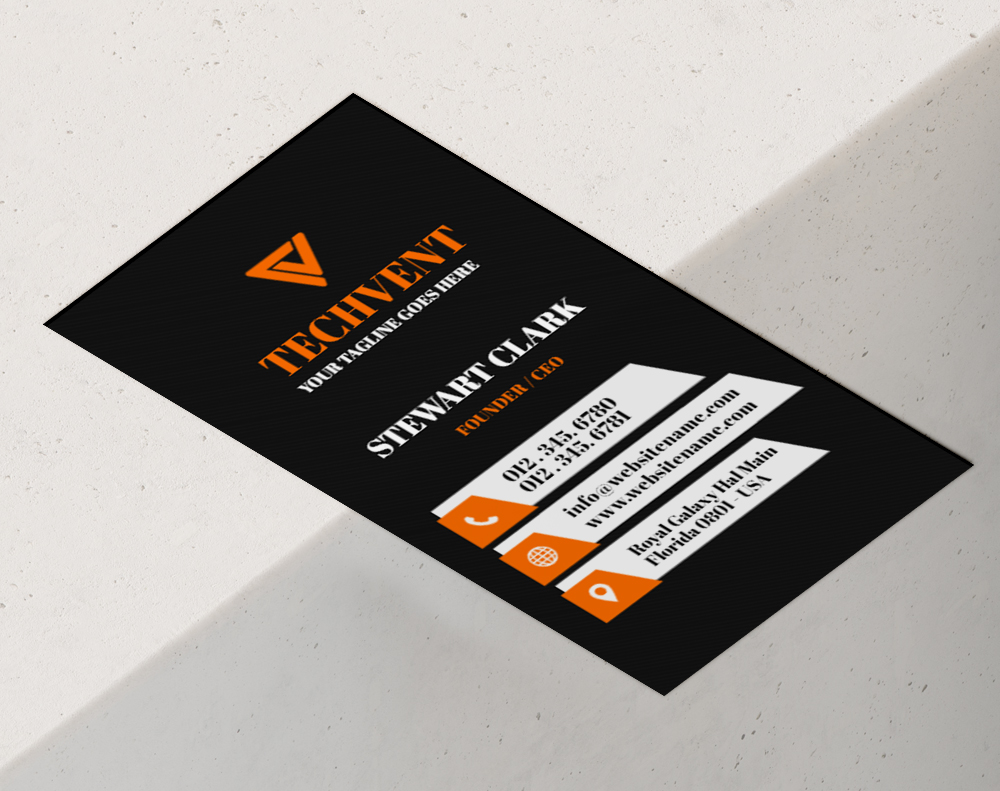 Diamond glitter business cards - Design Template