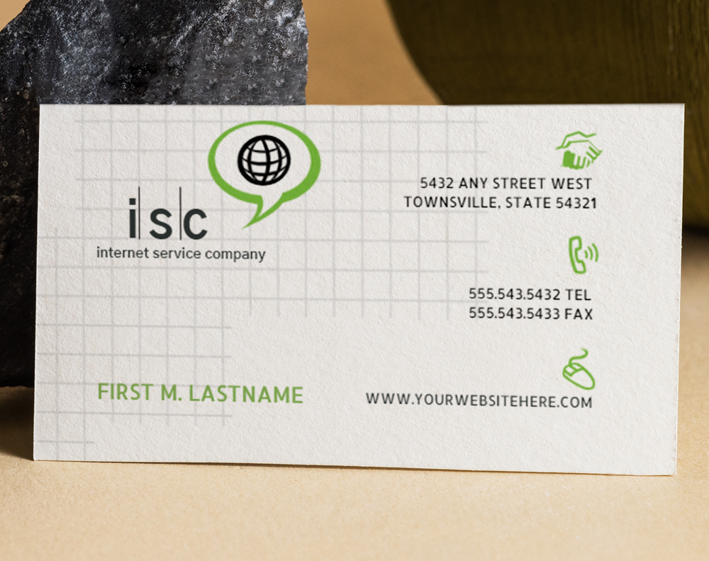 Edge gilded business cards - Design Template