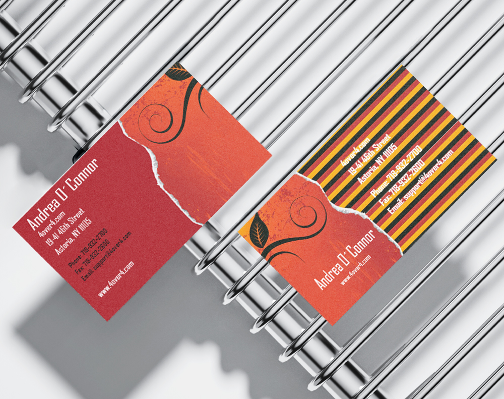 Diamond glitter business cards - Design Template