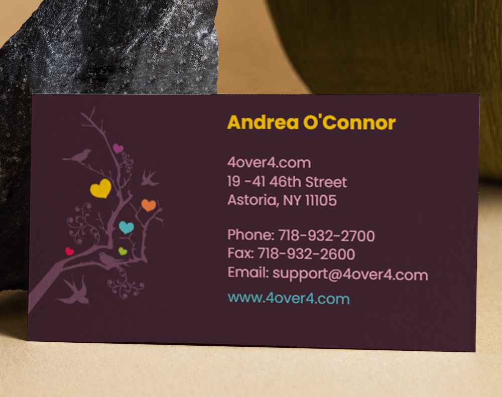 Edge gilded business cards - Design Template