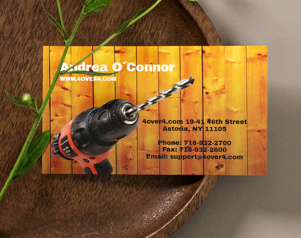 Edge gilded business cards - Design Template