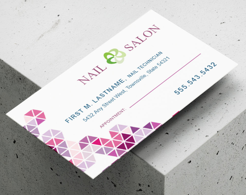 Edge gilded business cards - Design Template