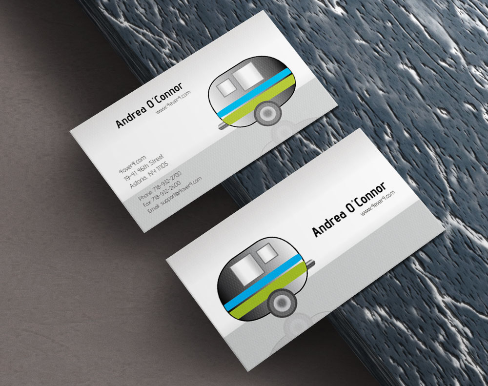 Diamond glitter business cards - Design Template