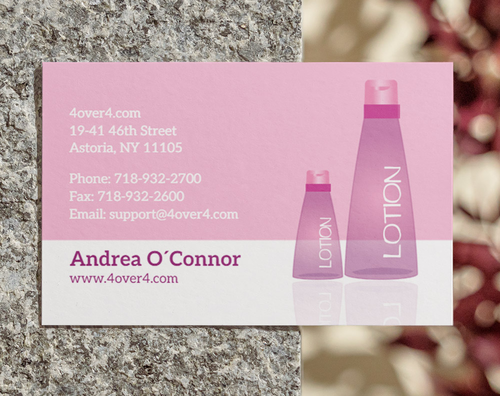 Edge gilded business cards - Design Template