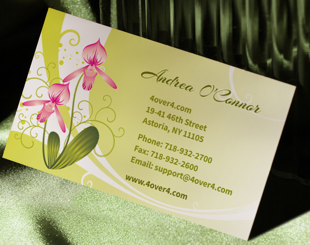 Edge gilded business cards - Design Template