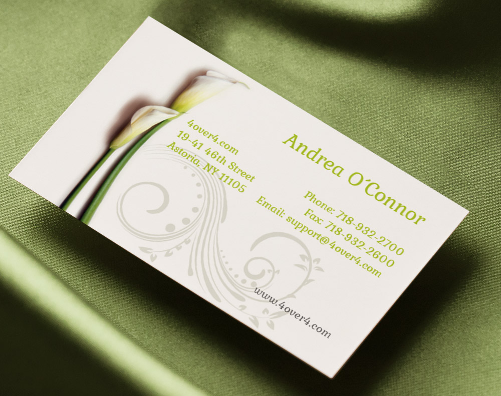 Edge gilded business cards - Design Template