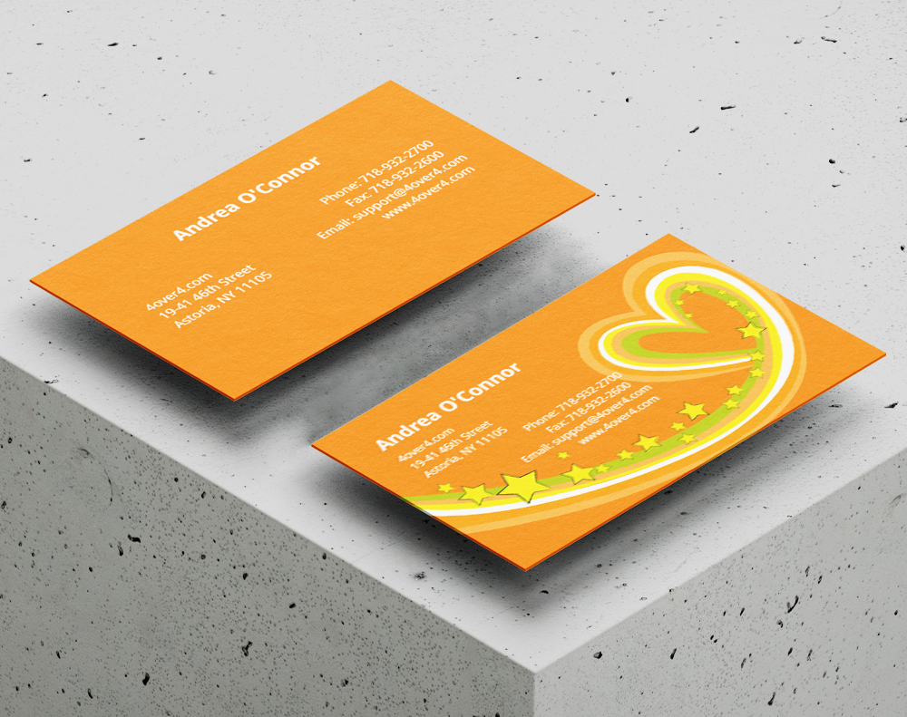 Edge gilded business cards - Design Template