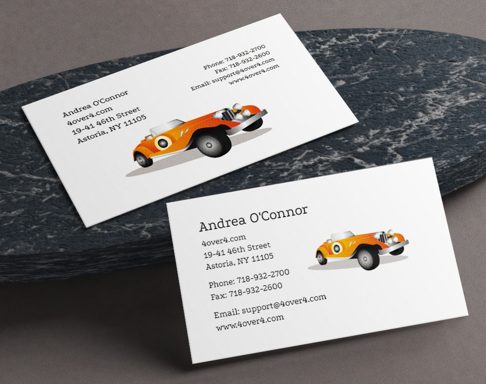 Edge gilded business cards - Design Template