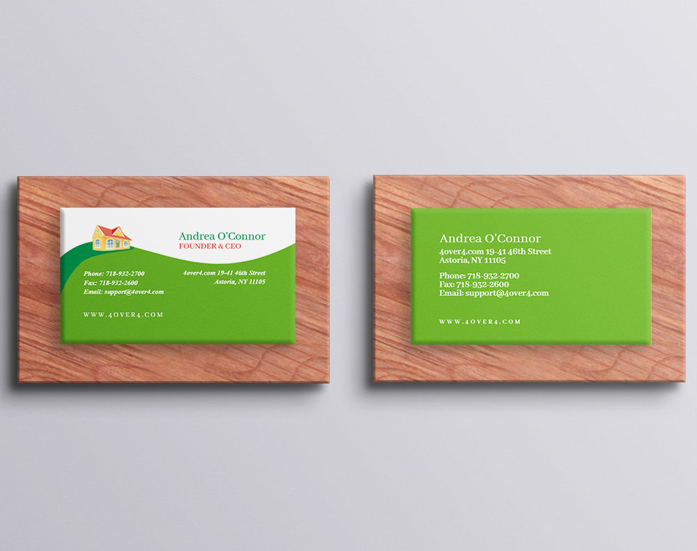 Edge gilded business cards - Design Template