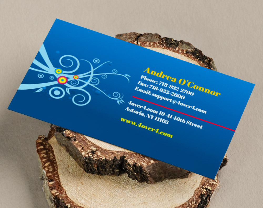 Edge painted business cards - Design Template