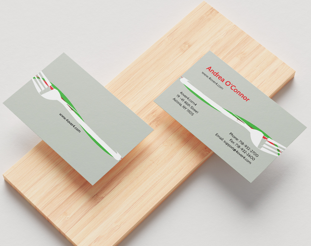 Edge gilded business cards - Design Template