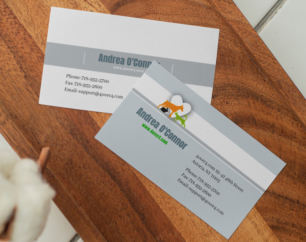 Edge gilded business cards - Design Template